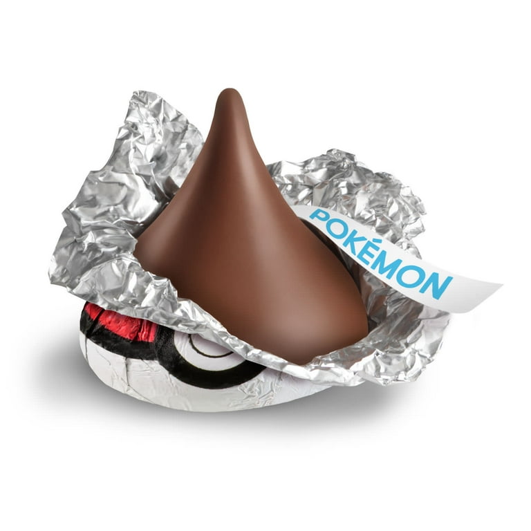 Hershey's Kisses Milk Chocolate Pokemon Candy, Share Pack 10.1 oz