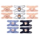 thumbnail image 1 of Whataatahia Juego de 5 pares de protectores ajustables para codos y rodillas para bebés de esponja gruesa para niños, 1 of 5