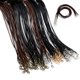 thumbnail image 4 of Cuerda para collar Qarigey 100 piezas Aleación Cafe Blanco, 4 of 6