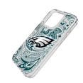 thumbnail image 2 of Philadelphia Eagles iPhone Clear Paisley Design Case, 2 of 6