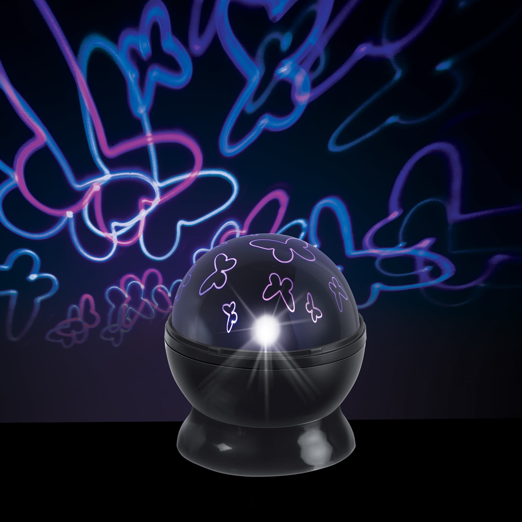 Brightside Butterflies LED Projector, Multicolor Rotating