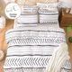 thumbnail image 4 of Funda Nórdica Tamaño King, Juego de Funda Nórdica Bohemio Blanco con Cierre de Cremallera Suave Boho, 4 of 8