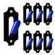 thumbnail image 1 of Colgadores de pared con forma de calavera LAJIAOZ, 6 unidades, silicona azul, 1 of 9
