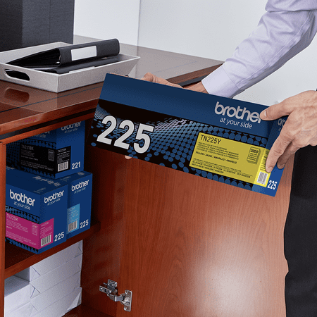 Brother - TN225Y High-Yield Toner Cartridge - Yellow