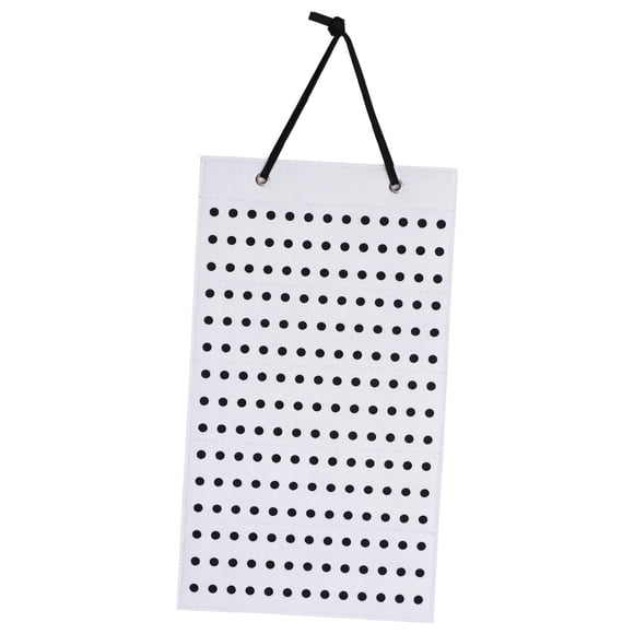 Maytalsory Shoe Charms Organizer Charms Holder organizer holder with 180 with 180 Holes Hanging Shoe Charm Holder white