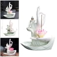 thumbnail image 4 of Soporte para Quemador perfecl Decoración de loto y mano, 4 of 8
