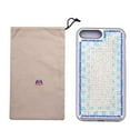 thumbnail image 6 of MyBat Hard Hybrid Diamante TPU Cover Case for Apple iPhone 8 Plus / iPhone 7 Plus - Silver/Blue, 6 of 8