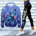 thumbnail image 4 of Conjunto deportivo 3D para mujer, ropa deportiva para Yoga, ropa esencial con capucha, ropa femenina, sudadera, ropa coreana para mujer 2024, 4 of 5