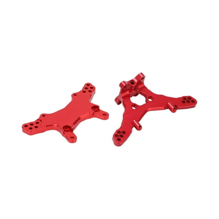 

RC Car Upgrades Parts 1/18 Front Rear Suspension Bracket 3D Cutting Route Angle For 1/18 RC Car For LOSI -T 2.0 RC Car Red