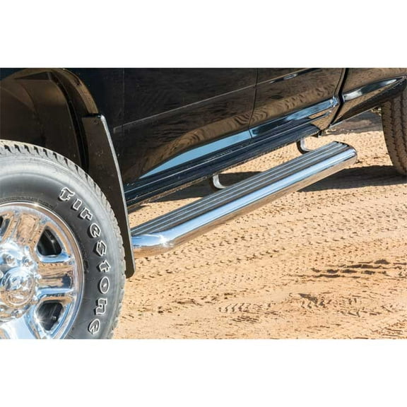 LUVERNE 575098-571632 MegaStep 98-Inch Premium Non-Skid Aluminum Running Boards, Select Ram 2500, 3500 Fits select: 2011-2012 DODGE RAM 2500, 2011-2012 DODGE RAM 3500