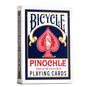 Bicycle Pinochle Playing Cards, Standard Index, 48-Card Deck