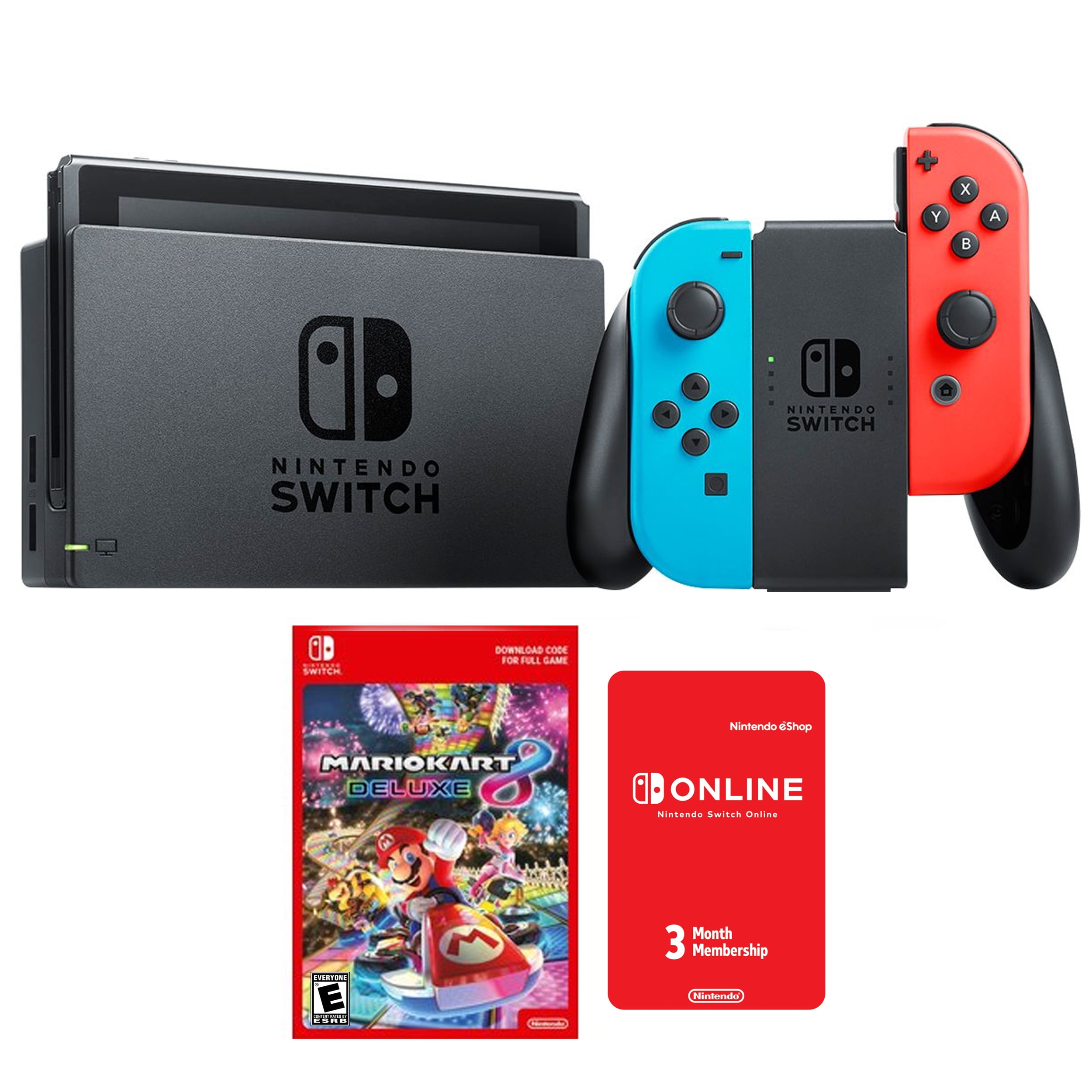 日本全国送料無料商品 | 特集 | Switch Nintendo Shipping! Free Neon with Bundle 8 Kart Mario 家庭用ゲーム機本体
