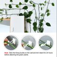 thumbnail image 4 of (Blanco) Soporte para plantas trepadoras 50 ganchos autoadhesivos Soporte para plantas trepadoras de pared Decoración del hogar JM MX-0135599FYD, 4 of 5