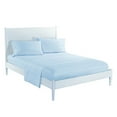thumbnail image 2 of Topcobe Solid Color Bed Sheet Set for Adults Teens, King Size Light Blue, 2 of 4