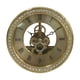 thumbnail image 4 of Movimiento de reloj con engranajes móviles, artesanías de relojes, engranajes de metal expuestos de alta precisión, pieza de repuesto decorativa para Oro, 4 of 8