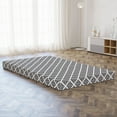 thumbnail image 5 of Abstract Foldable Mattress, Art Deco Geometric Feels, 78.7" x 47.2", Dark Grey Pearl, by Ambesonne, 5 of 6