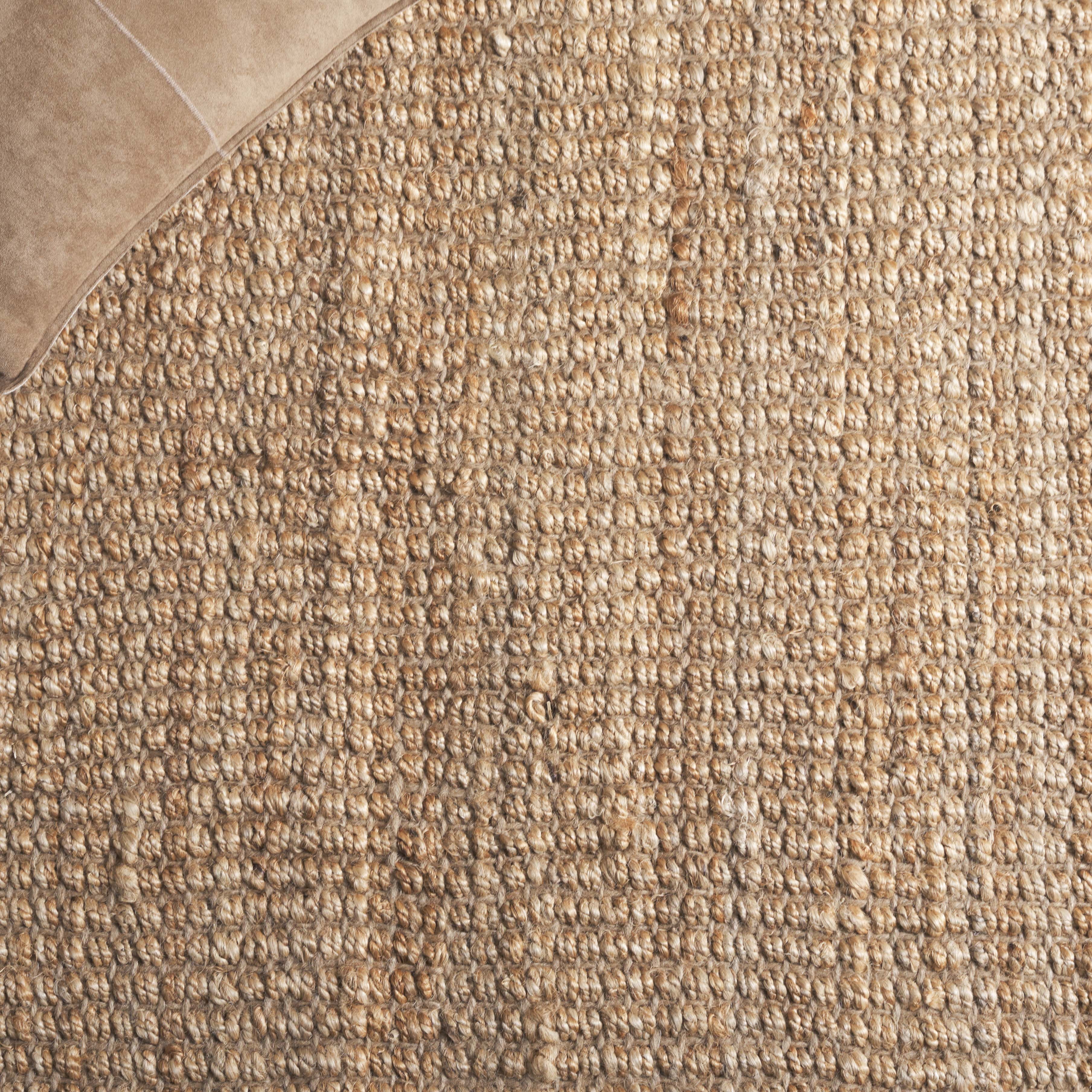 SAFAVIEH Natural Fiber Milica Solid Area Rug, Natural, 6' x 9' - Scandinavian Design, Natural, Jute, Hand Woven Pattern, Ideal for Entryway, Kitchen, Living Room, Office