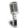 Pyle Pro PDMICR68SL Vintage Retro Dynamic Vocal Microphone w/ 16 Foot XLR Cable