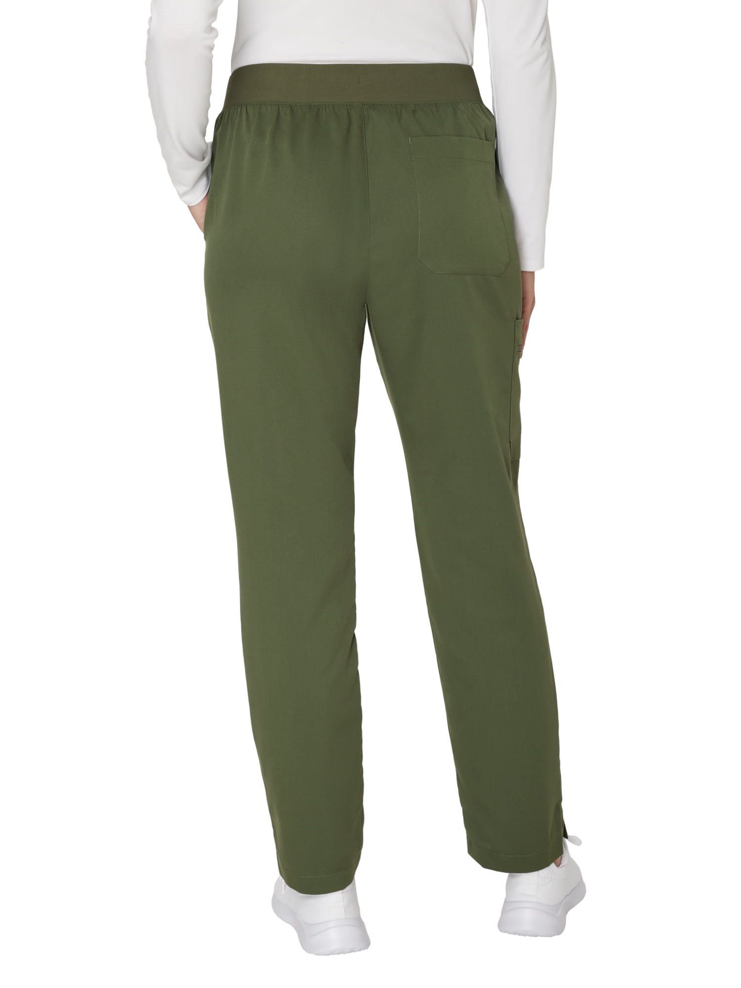 Hanes Women's Scrubs Drawstring Scrub Pants, Premium, Straight Leg, Pockets, Sizes XS-3XL