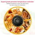 thumbnail image 2 of Freidora eléctrica Multifuncional Inteligente 6L Gran capacidad 2500W Alta potencia Acero inoxidable Temperatura constante automática para puestos comerciales domésticos yeacher Enchufe de EE. UU., 2 of 6