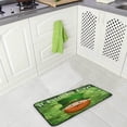 thumbnail image 4 of Dreamtimes St.Patrick's Day Kitchen Rug 39"x20", Cute Gnome and Clover Non Slip Washable Cushioned Carpets Polyester AntiFatigue Comfort Porch Floor Mat for Washroom Bedroom, 4 of 7