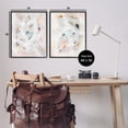 thumbnail image 3 of Stupell Industries Subtle & Soft Abstraction Abstract Painting Black Framed Art Print Wall Art, 24 x 30, Set of 2, 3 of 8