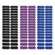 thumbnail image 1 of Pegatinas Negras para los Ojos Uxcell, Tiras para Debajo de los Ojos, Pegatinas de Eyeblack Transpirables para Fanáticos del Béisbol en el Día del Juego Negro/Azul/Púrpura, 1 of 7