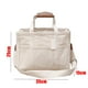thumbnail image 3 of Bolsa de lona para supermercado | Bolsa de compras plegable reutilizable con asas | Bolsa de almacenamiento lavable de gran capacidad para viajes, camping y organización del hogar, 3 of 9