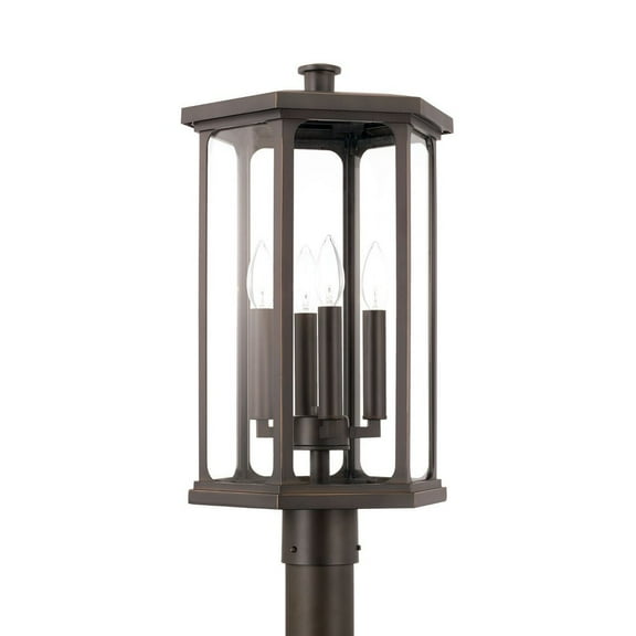 Capital Lighting - Walton - 4 Light Outdoor Post Lantern In Transitional