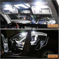 thumbnail image 4 of 4 Pack White Led Panel Dome Lights, Cob 48-smd Led Interior Car Lights Car Led Interior Dome Lights, 4 of 5