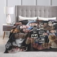 thumbnail image 4 of Evan Peters Blanket 3D Print Plush Lamb Blanket Bedding Decor for Living Room Bedroom Dorm Decor 50x40 inch, 4 of 8