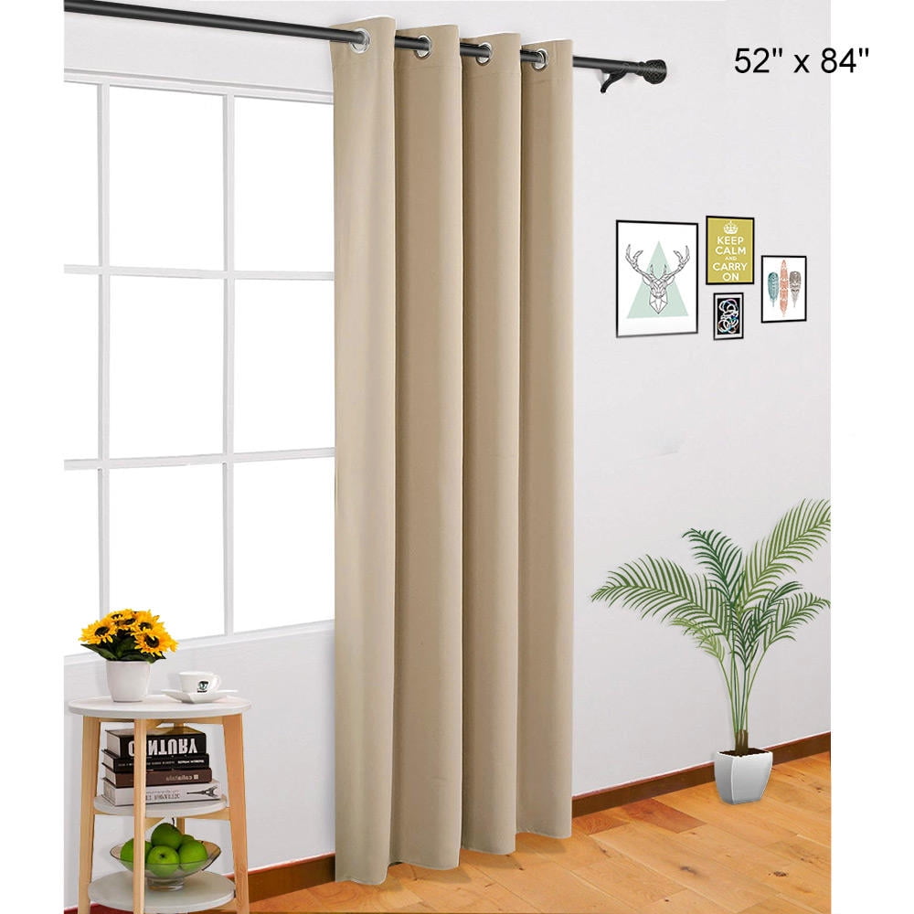 LIVINGbasics™ Thermal Insulated Grommet Blackout Curtains,Window