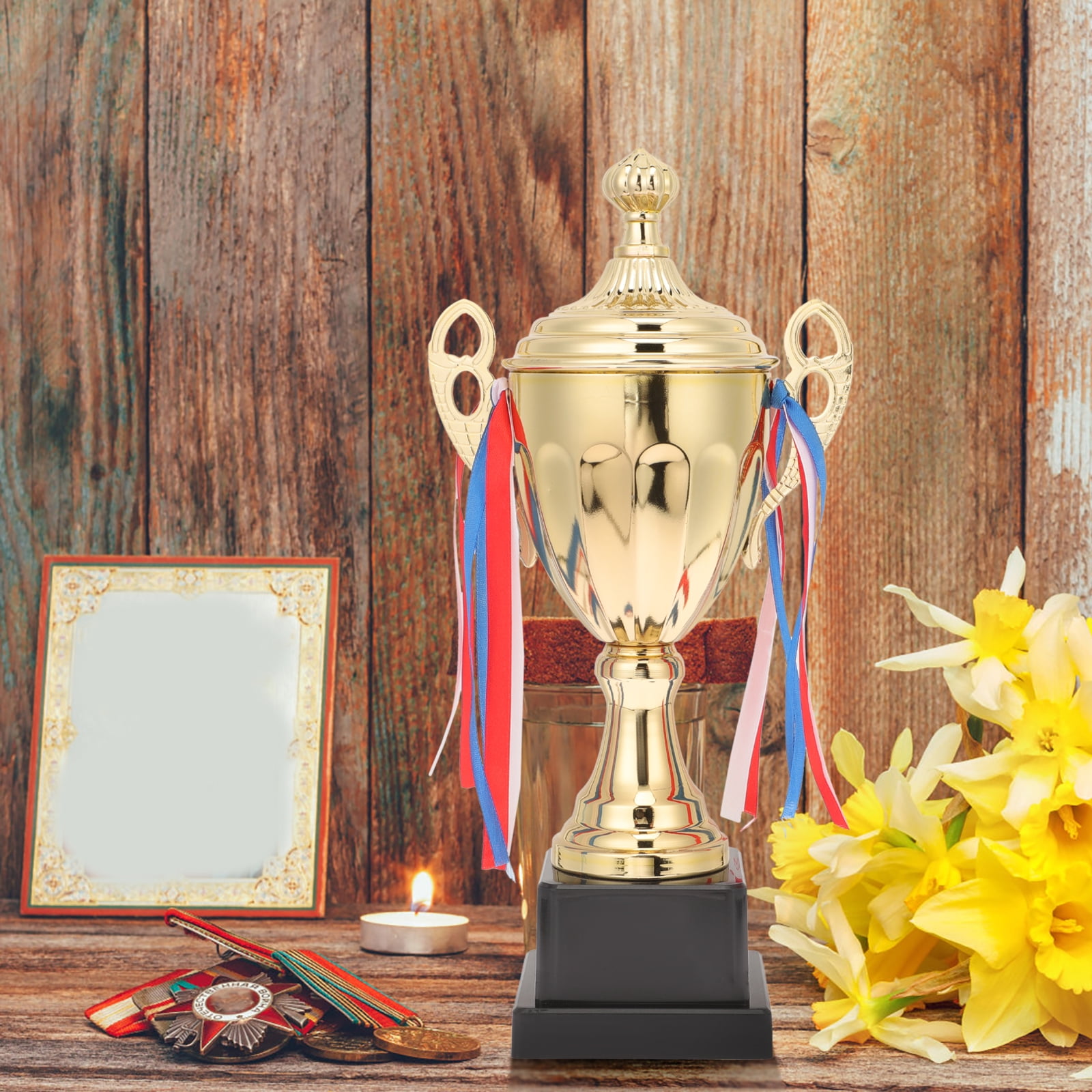 Football Trophies Trophy Models Football Cup Trofeu Kids' Trophy Creative Trophy Award Trophy Child 32.5x16cm