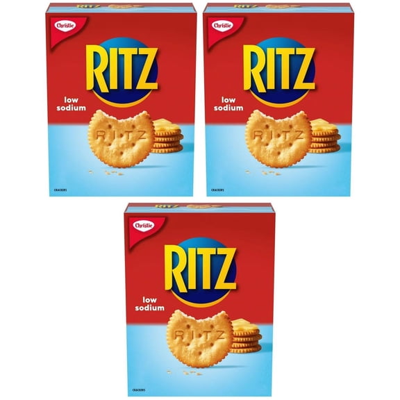 Ritz Low Sodium Crackers 180g (3 Pack)