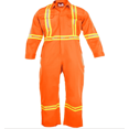 thumbnail image 1 of Flame Resistant FR High Visibility Hi Vis Coverall - 88% C/12% N, 1 of 4