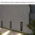 thumbnail image 3 of Lámpara De Pared LED, Luz Y Detección De Movimiento IP65 Luz De Escalera LED Impermeable 110 A 240 V Luz Natural 4000 K Para Entrada, 3 of 7