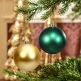 thumbnail image 4 of Matte Christmas Ball Ornaments, Shatterproof Smooth Hanging Baubles, Spherical Christmas Tree Pendants, Hanging Decor Balls, Xmas Party Display Ornaments, Decorative Matte Baubles for Christmas Tree, 4 of 5