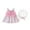 Pink, variant on Edvintorg 3M-3Y Dresses for Kids Girls Toddler Girls Dress Summer Holiday Style Backless Big Bow Flower Suspender Children's Skirt with Hat Birthday Gifts