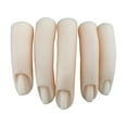 thumbnail image 1 of Milaget 5Pieces Silicone Practice Finger Manicure False Fingers Fake Training Finger for, 1 of 9
