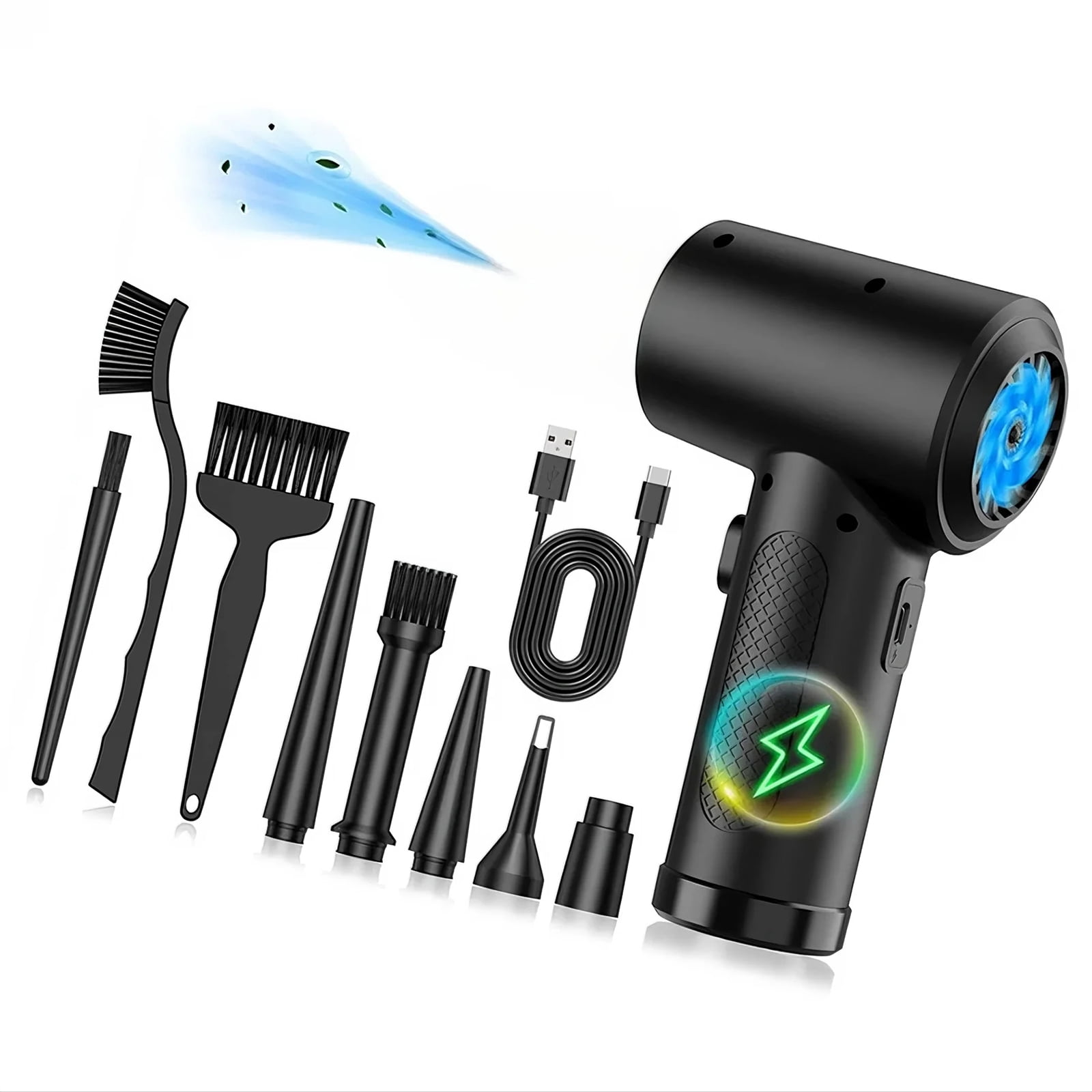 50000RPM Car Vacuum Cleaners Compressed Air Dusters Handheld Rechargeable Vacuum Pumps For Home Powerful Electronics