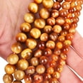 thumbnail image 3 of Natural Orange Tiger Eye Beads, Grade AAA Gemstone Round Loose Beads 10MM 40PCs Bulk Lot Options, Semi Precious Stone Beads for Jewelry Making, 3 of 4