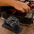 thumbnail image 4 of FONDOTIN 1Set Black Metal Ceiling Fan Canopy Bracket Universal Mounting Kit for Quick and Stable Setup, 4 of 8