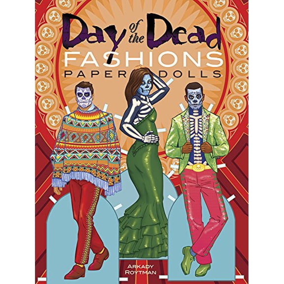 Pre-Owned Day of the Dead Fashions Paper Dolls (Dover Paper Dolls) Paperback