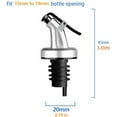 thumbnail image 6 of 4-Pack of Grease Nipples (Silver) Oil Dispenser Sealed Oil Bottle, 6 of 7