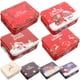 thumbnail image 2 of 8 piezas Cajas de hojalata para tarjetas de regalo de Navidad Cajas de regalo de metal de Navidad Cajas de regalo pequeñas con tapas, 2 of 8