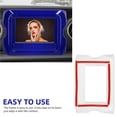 thumbnail image 3 of Marco Funcional De La Cubierta Del Tablero De Instrumentos Marco Del Panel De Navegación Gps Firme De Plástico Accesorios Decorativos Para El Interior Del Automóvil Compatible Con Wrangler 2018-2020 Speravity VI009293-04, 3 of 7