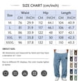 thumbnail image 2 of Dresfit Men's Corduroy Pants Wide Leg Baggy Sweatpants Fall Winter Big and Tall Drawstring Sweat Pants Loose Fit Straight Leg Elastic Waist Y2k Pants M, 2 of 3