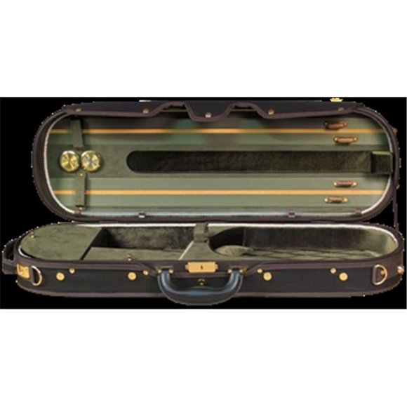 Saga BK-4030 Baker Street Luxury Violin Case - Modern Oblong