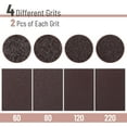 thumbnail image 4 of Bates- Sanding Sponge, 8 pcs, 60/80/120/220 Grit Assortment, 4 of 6