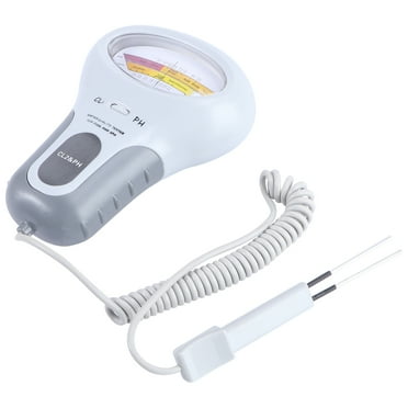 Worgeous Portable Pool Water Quality Tester for Swimming Pool with Accurate PH and Chlorine Readings in White Plastic